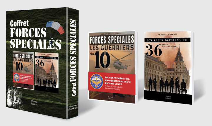 Kniha Coffret Forces Spéciales Jean-Charles Sanchez
