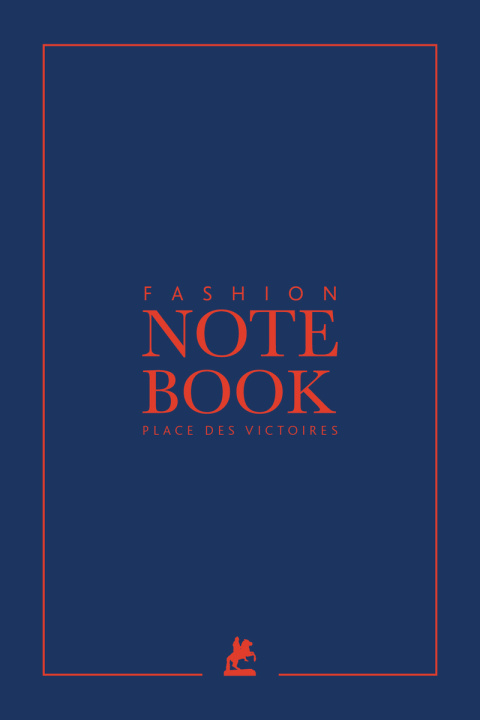Kniha Carnet Mode Bleu Marine 