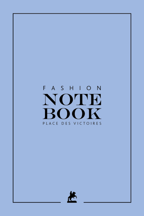 Книга Carnet Mode bleu ciel 