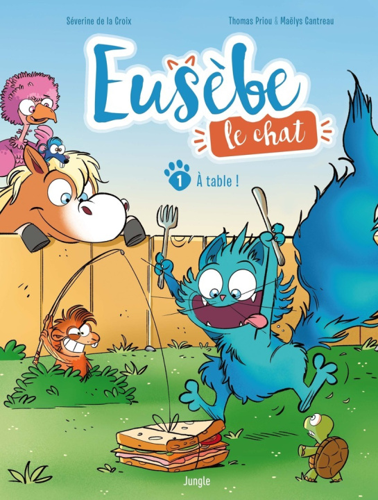 Knjiga Eusèbe, le chat - Tome 1 À table Séverine de La Croix