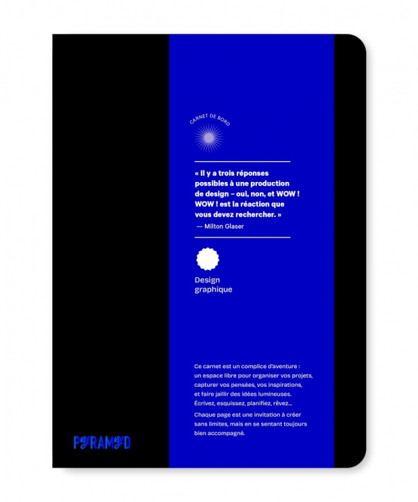 Kniha Carnet de bord - Design graphique Élodie PALUMBO