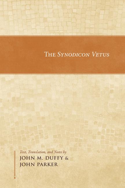 Libro The Synodicon Vetus John Parker