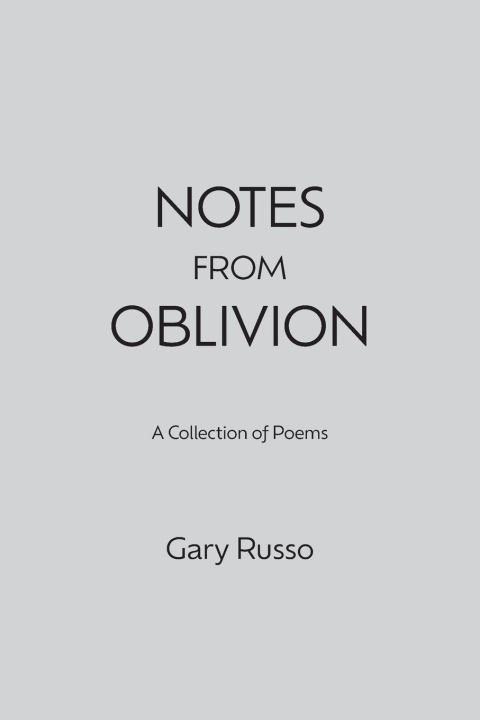 Kniha Notes from Oblivion 