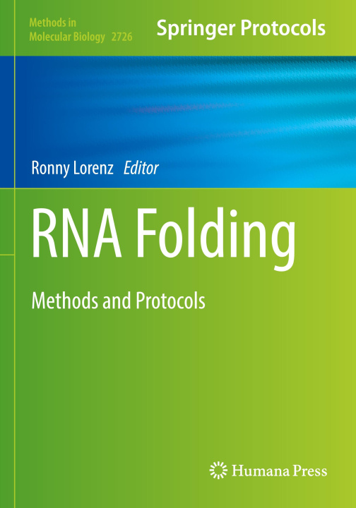 Kniha RNA Folding Ronny Lorenz