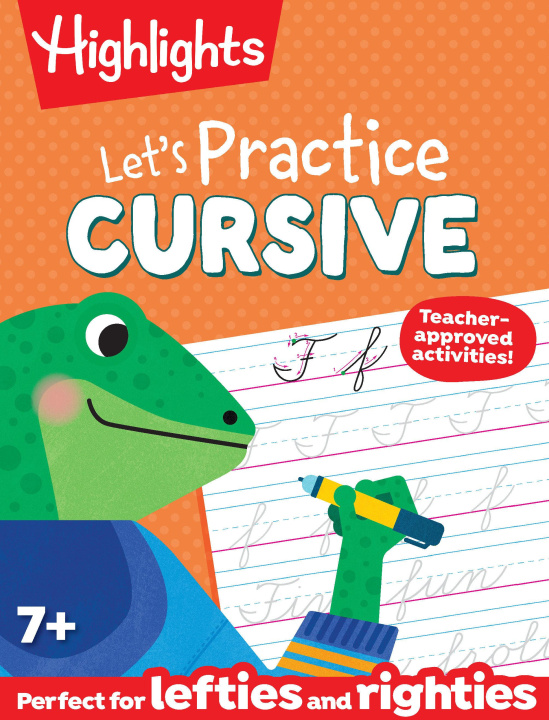 Книга Let's Practice Cursive HIGHLIGHTS