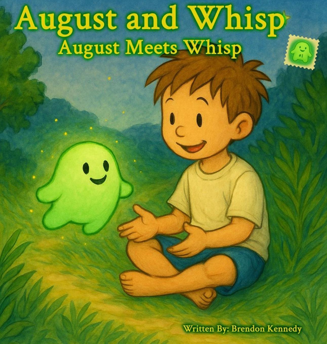 Kniha August Meets Whisp Brendon Kennedy