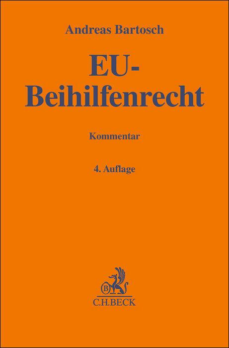 Kniha EU-Beihilfenrecht Andreas Bartosch