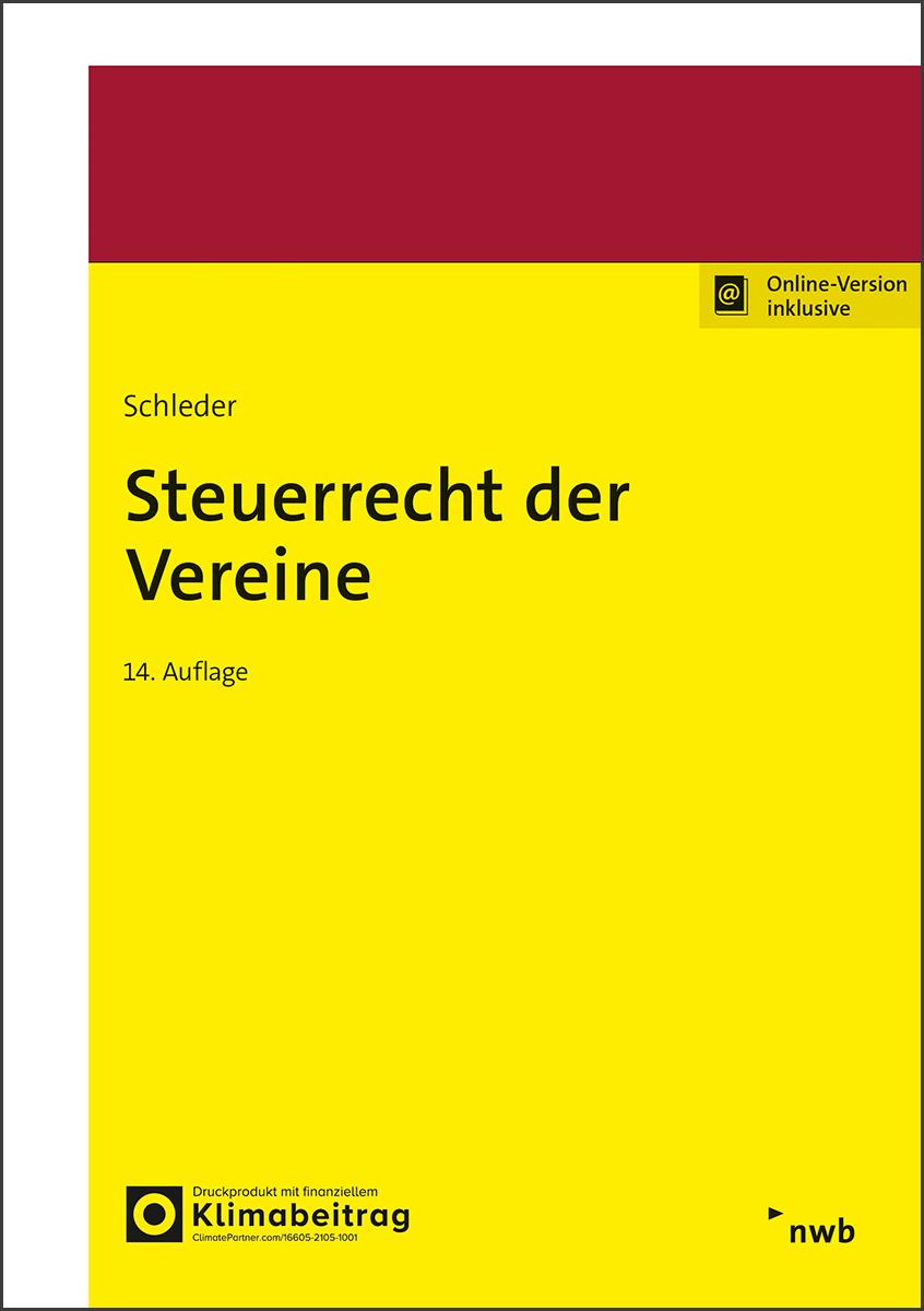 Kniha Steuerrecht der Vereine Bernadette Duda