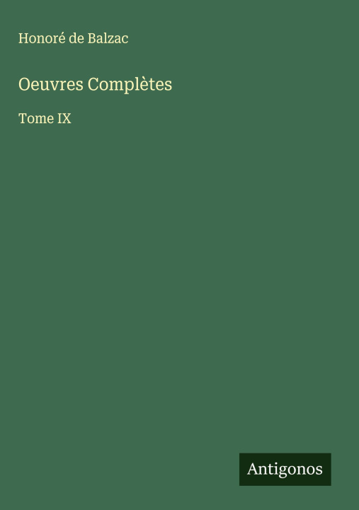 Kniha Oeuvres Compl?tes 