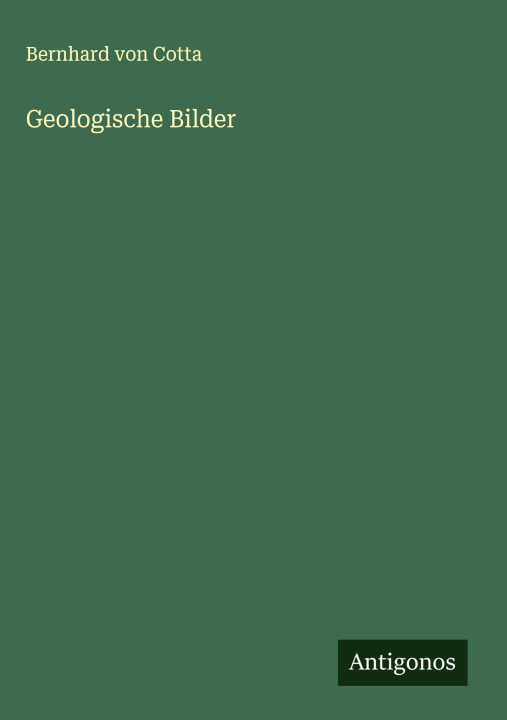Kniha Geologische Bilder 