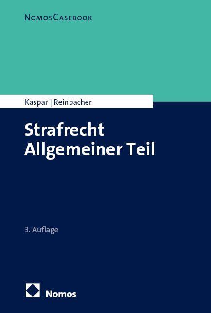 Livro Strafrecht Allgemeiner Teil Tobias Reinbacher