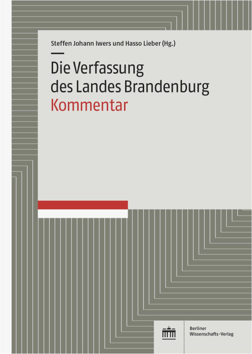 Knjiga Die Verfassung des Landes Brandenburg Hasso Lieber