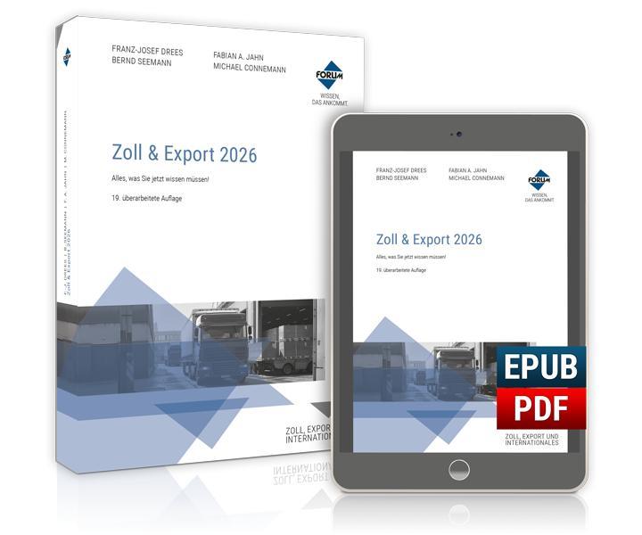 Boek Zoll & Export 2026 Fabian A. Jahn