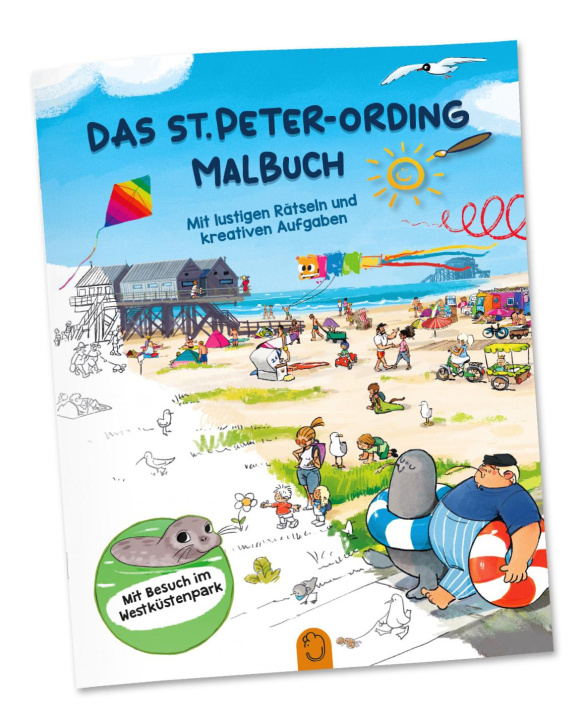 Kniha Das St. Peter-Ording Malbuch Johannes Schimmsel Verlag