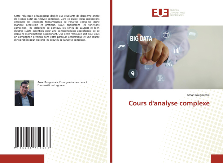 Kniha Cours d'analyse complexe Amar Bougoutaia