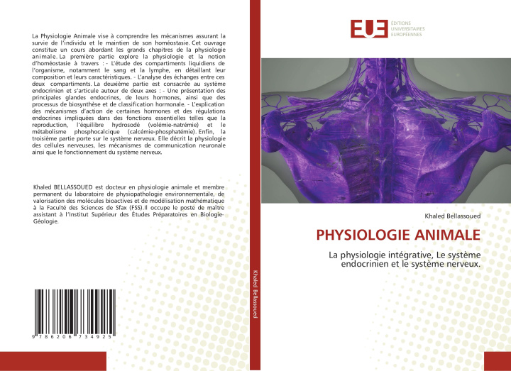Kniha PHYSIOLOGIE ANIMALE Khaled Bellassoued