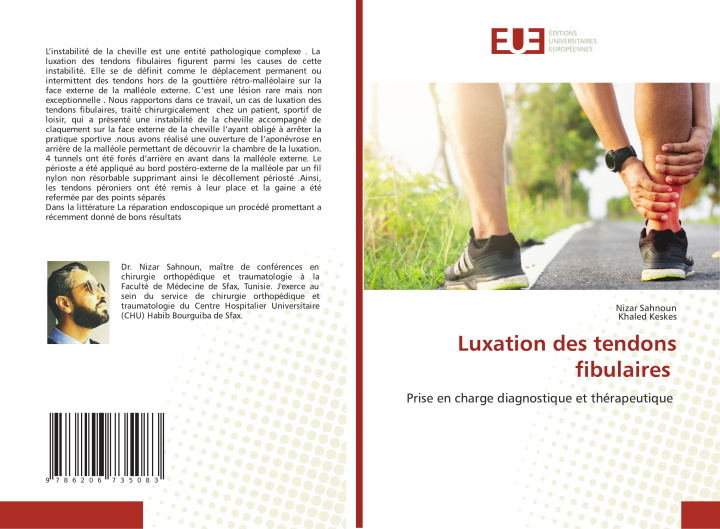 Kniha Luxation des tendons fibulaires Khaled Keskes