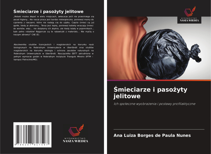 Knjiga ?mieciarze i paso?yty jelitowe Ana Luiza Borges de Paula Nunes