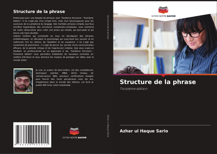 Kniha Structure de la phrase Azhar ul Haque Sario