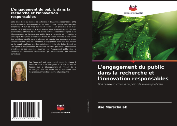 Книга L'engagement du public dans la recherche et l'innovation responsables ilse Marschalek