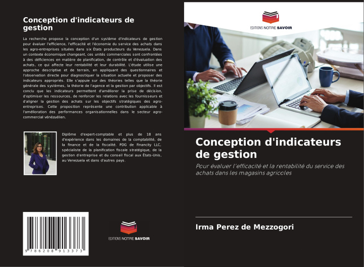 Kniha Conception d'indicateurs de gestion Irma Perez de Mezzogori