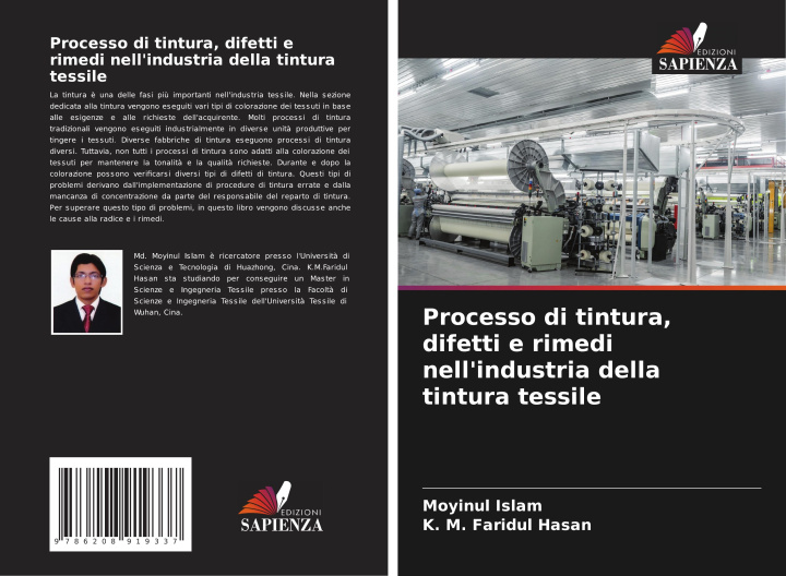 Kniha Processo di tintura, difetti e rimedi nell'industria della tintura tessile K. M. Faridul Hasan