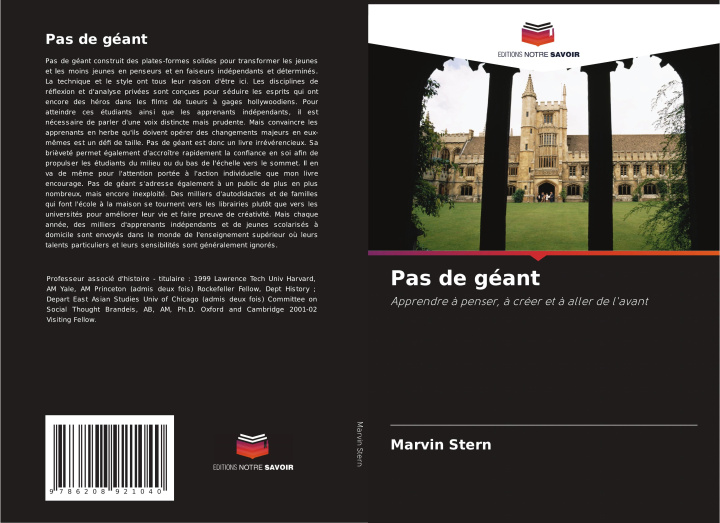 Kniha Pas de géant Marvin Stern