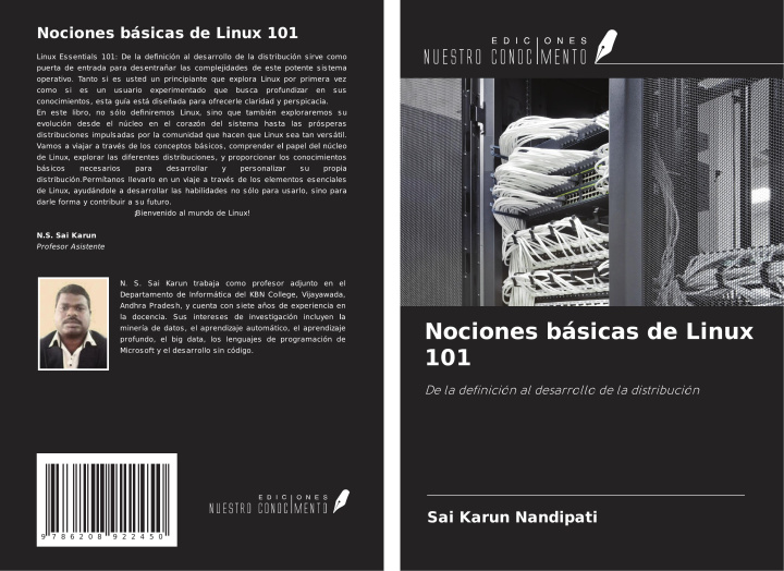 Książka Nociones básicas de Linux 101 