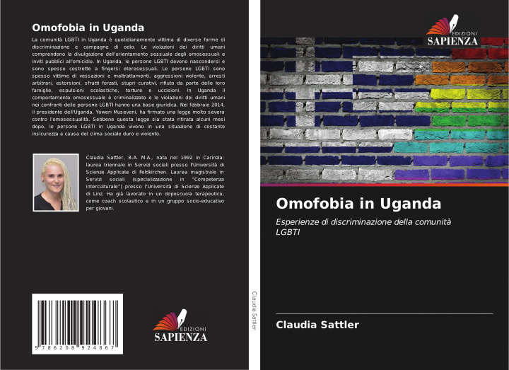 Kniha Omofobia in Uganda Claudia Sattler