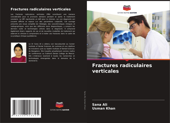 Kniha Fractures radiculaires verticales Usman Khan