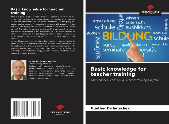 Knjiga Basic knowledge for teacher training Günther Dichatschek
