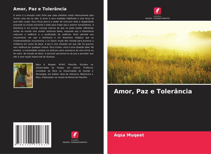 Kniha Amor, Paz e Tolerância Aqsa Muqeet