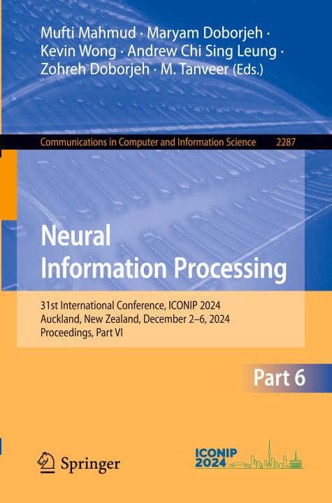 Kniha Neural Information Processing Maryam Doborjeh