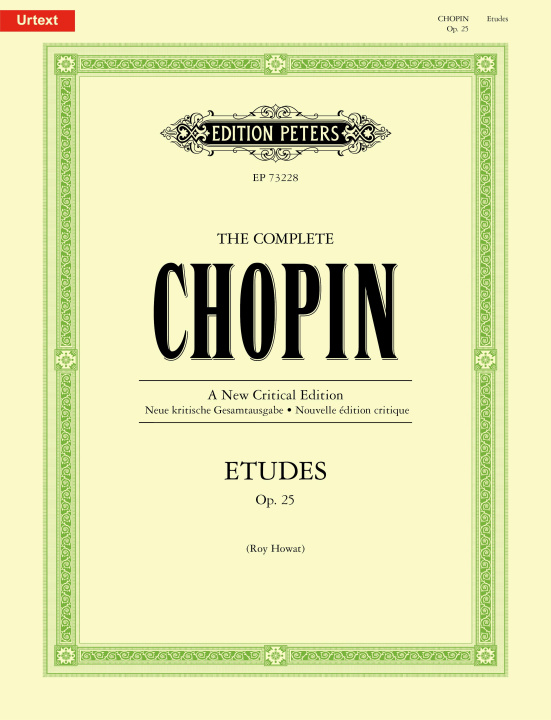 Artículos impresos The Complete Chopin: Études Op. 25 Roy Howat