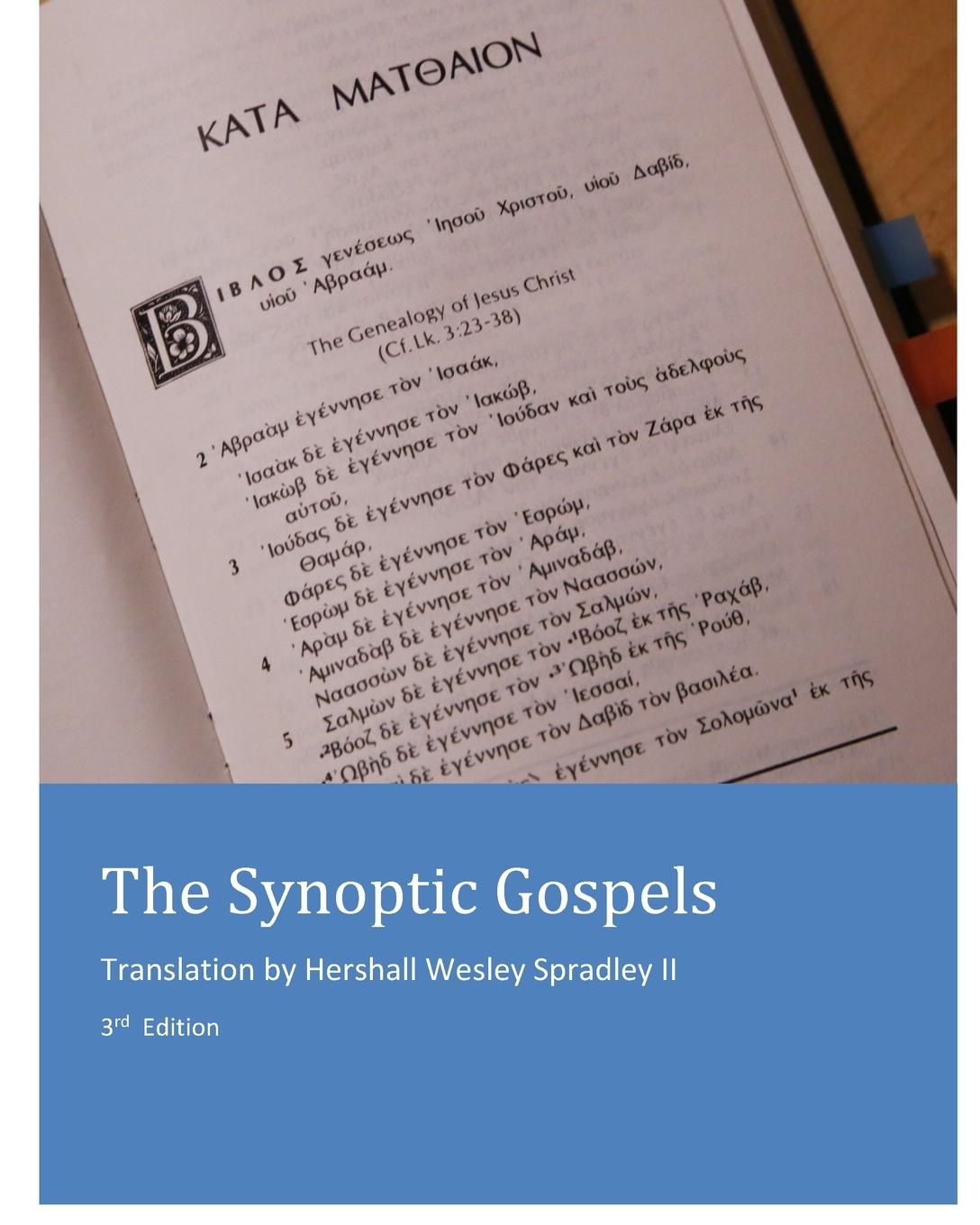 Knjiga The Synoptic Gospels Hershall Spradley