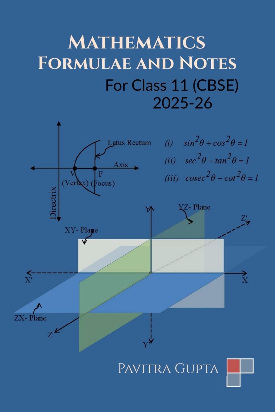 Kniha Mathematics Formulae and Notes 