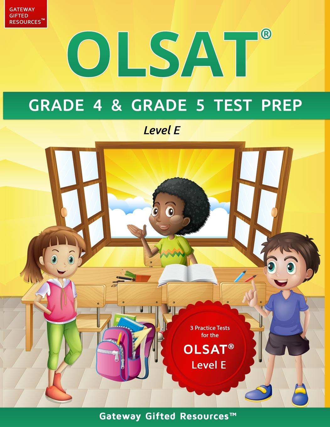 Kniha OLSAT Grade 4 & Grade 5 Test Prep Level E 