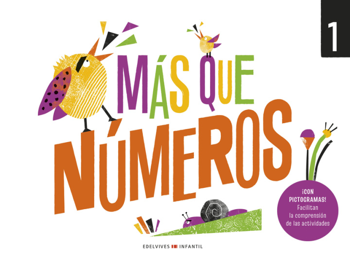 Kniha Más que números 1 ÁREA DE PROYECTOS EDUCATIVOS DE INFANTIL