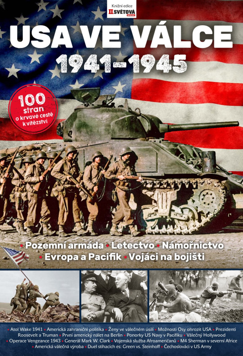 Livro USA ve válce 1941-1945 Daniel Černohorský