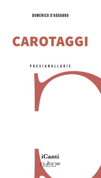Kniha Carotaggi Domenico D'Addabbo