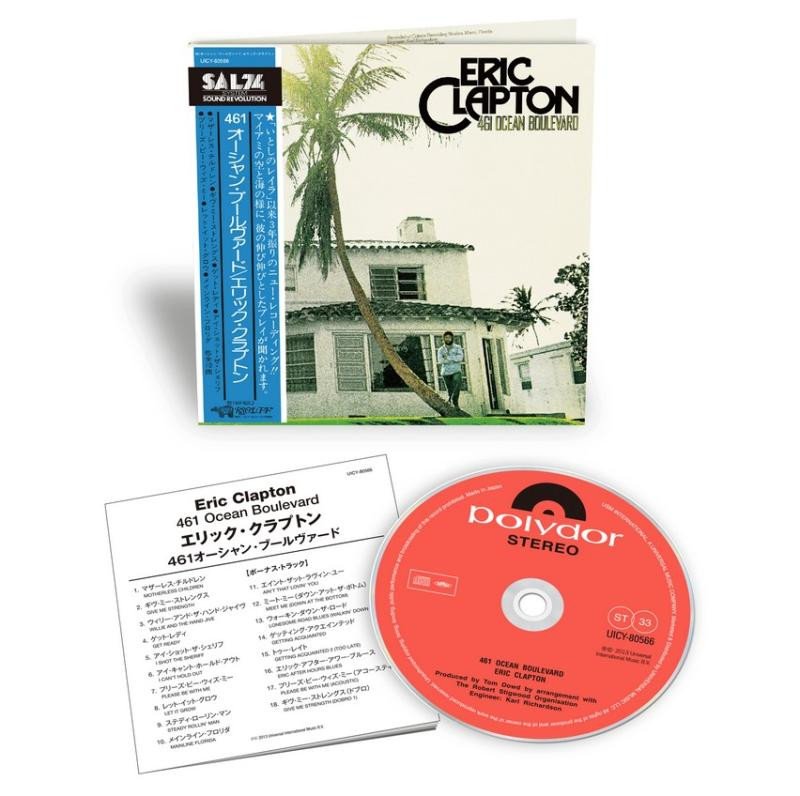 Audio 461 Ocean Boulevard - CD Eric Clapton