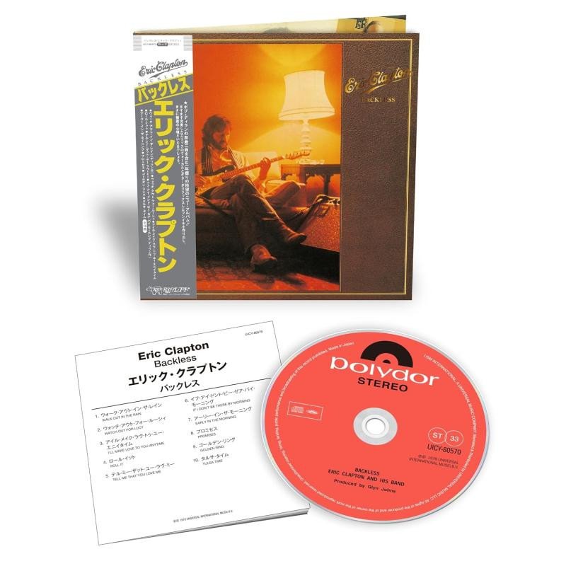 Audio Backless - CD Eric Clapton