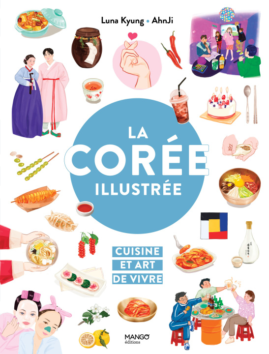 Book La Corée illustrée Luna Kyung