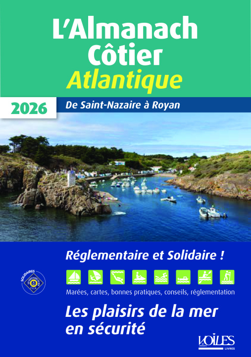 Boek Almanach côtier Atlantique 2026 Association L'Oeuvre du Marin Breton