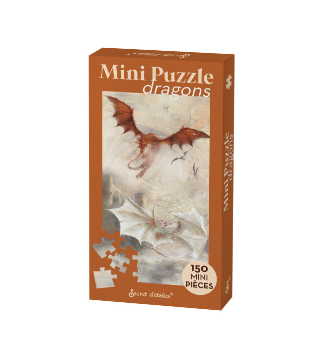 Kniha Mini puzzle Dragons 