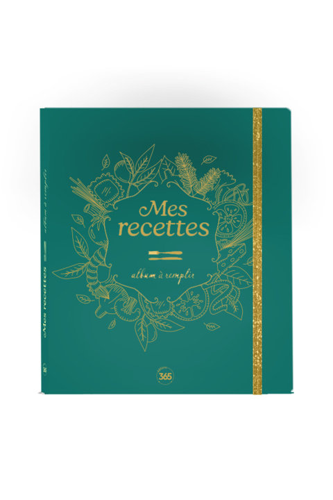 Kniha Mes recettes - Album à remplir 