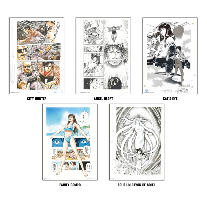 Book FACSIMILÉS TSUKASA HÔJÔ PACK 1 