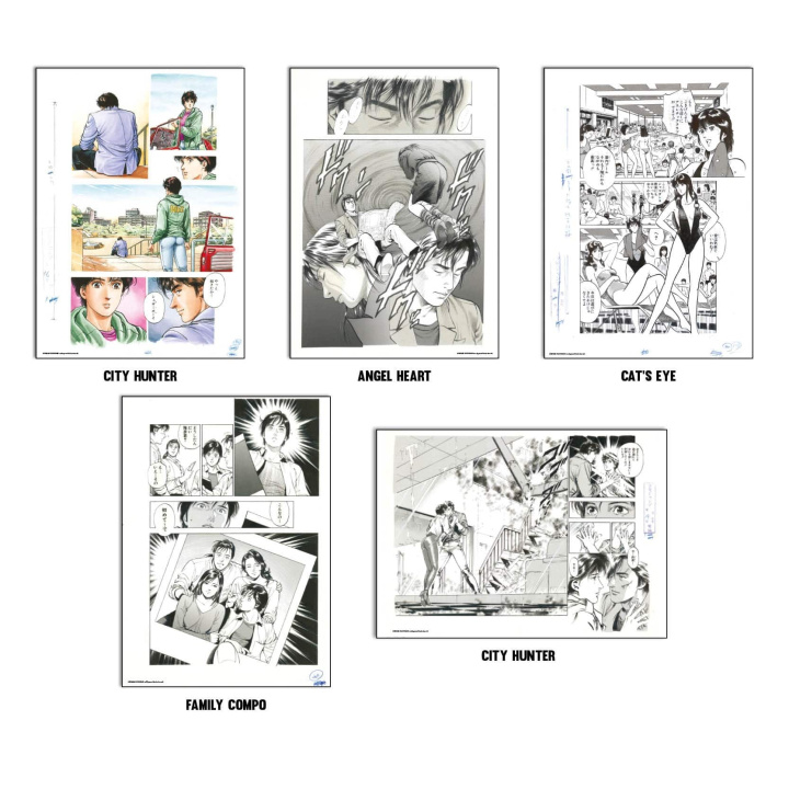 Libro Facsimilés Tsukasa Hôjô PACK 3 