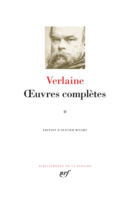 Knjiga OEuvres complètes Verlaine