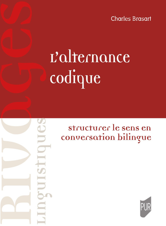 Knjiga L'alternance codique Brasart